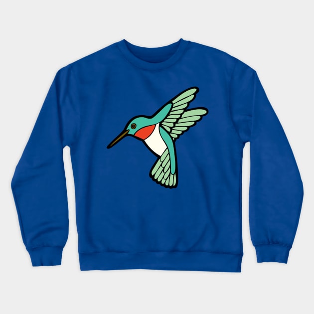 Hummingbird Crewneck Sweatshirt by evannave